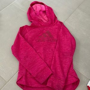 Girls Adidas hoodie, size 6. Like new